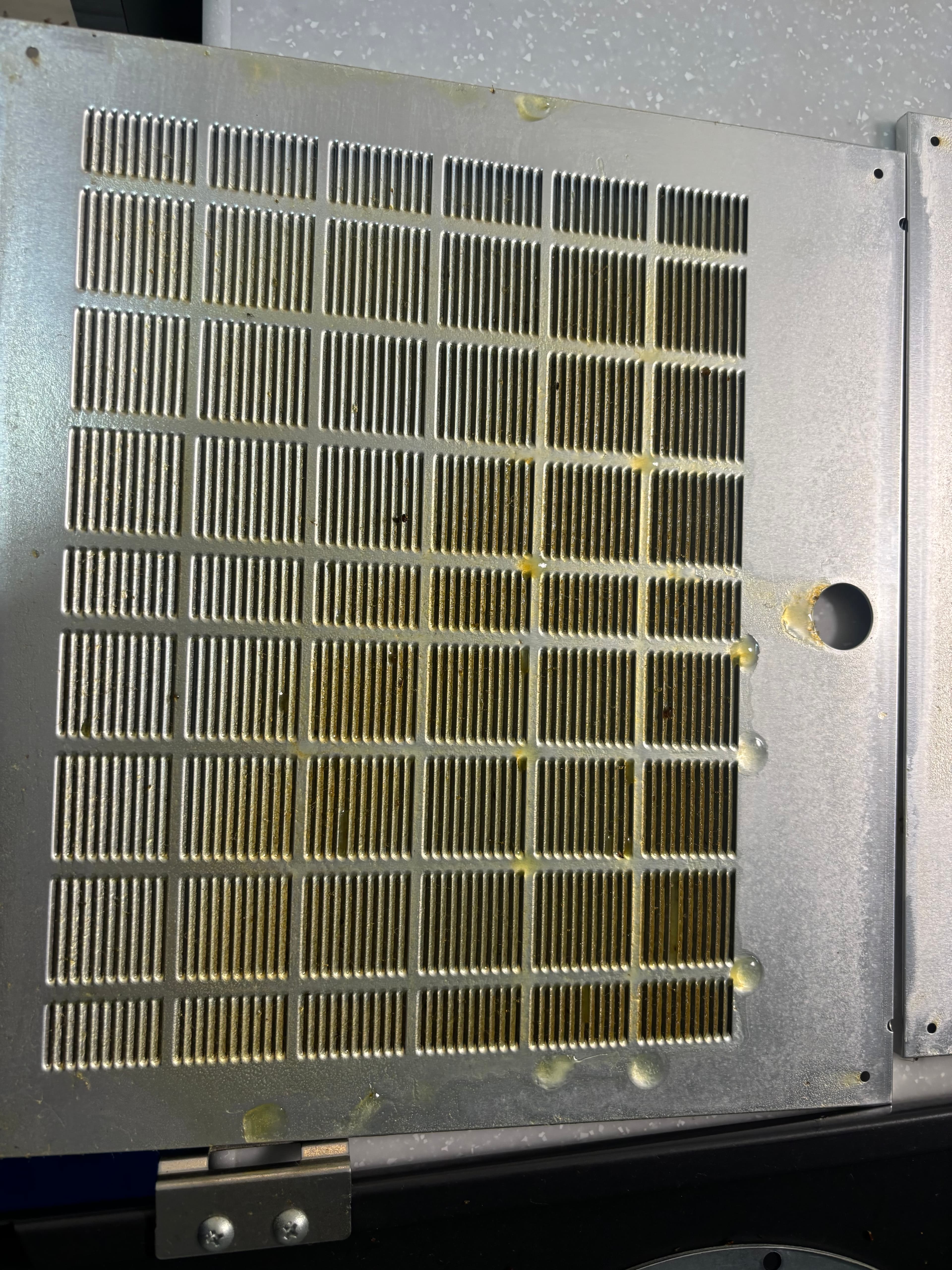 熱交換器フィンのディテール 01